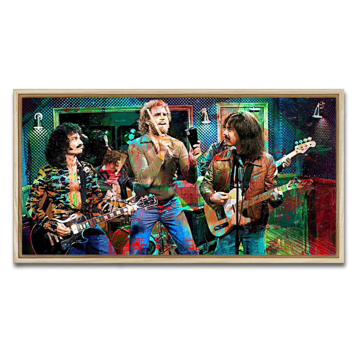 AUTO-MOCKUP WHITE | Cowbell Sketch | 1 Piece | Natural Framed Canvas | group=2x1