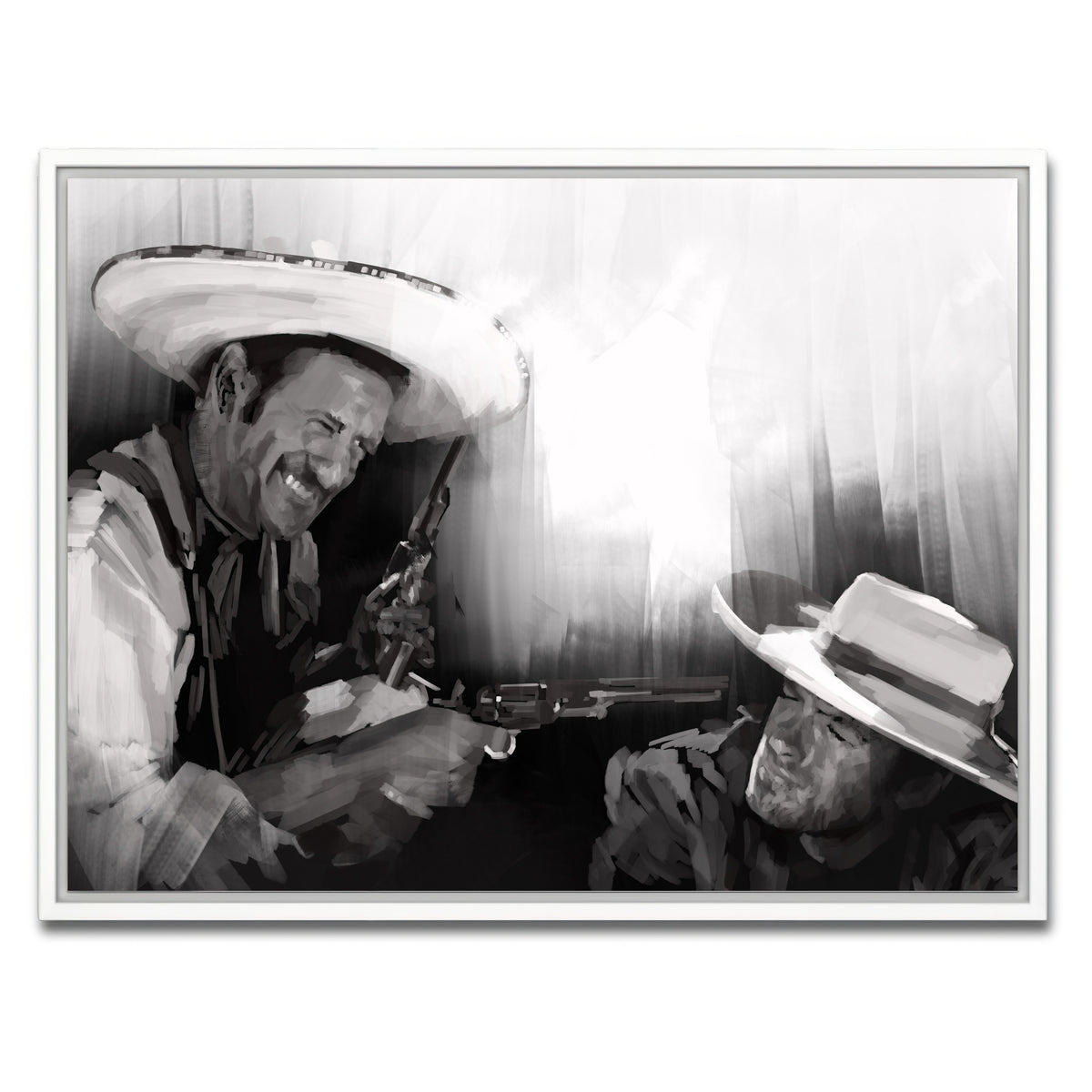 AUTO-MOCKUP WHITE | Cowboys | 1 Piece | White Framed Canvas | group=4x3
