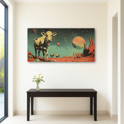 AUTO-MOCKUP ROOM | Cows abducted by aliens