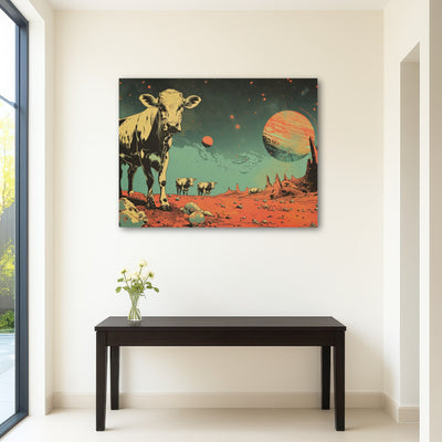 AUTO-MOCKUP ROOM | Cows abducted by aliens