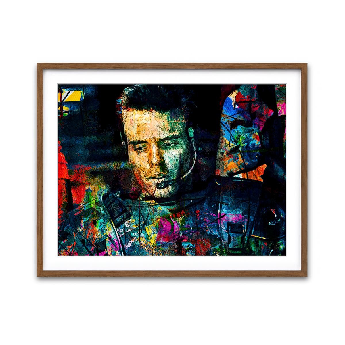 Framed Print 4x3 Walnut