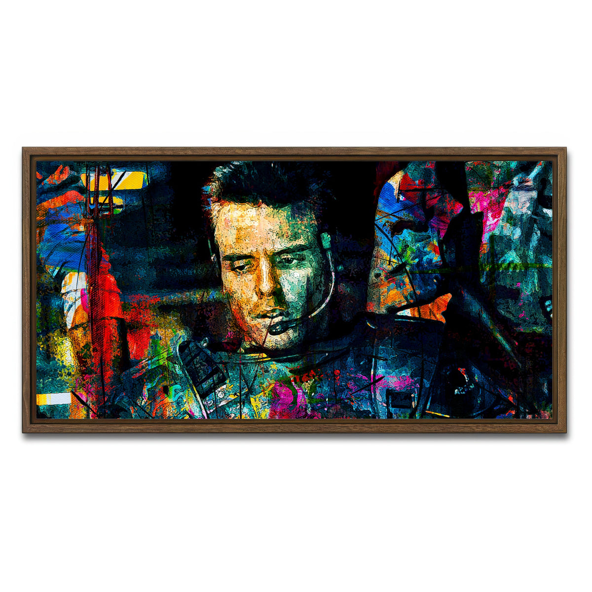 AUTO-MOCKUP WHITE | Cpl. Hicks | 1 Piece | Walnut Framed Canvas | group=2x1