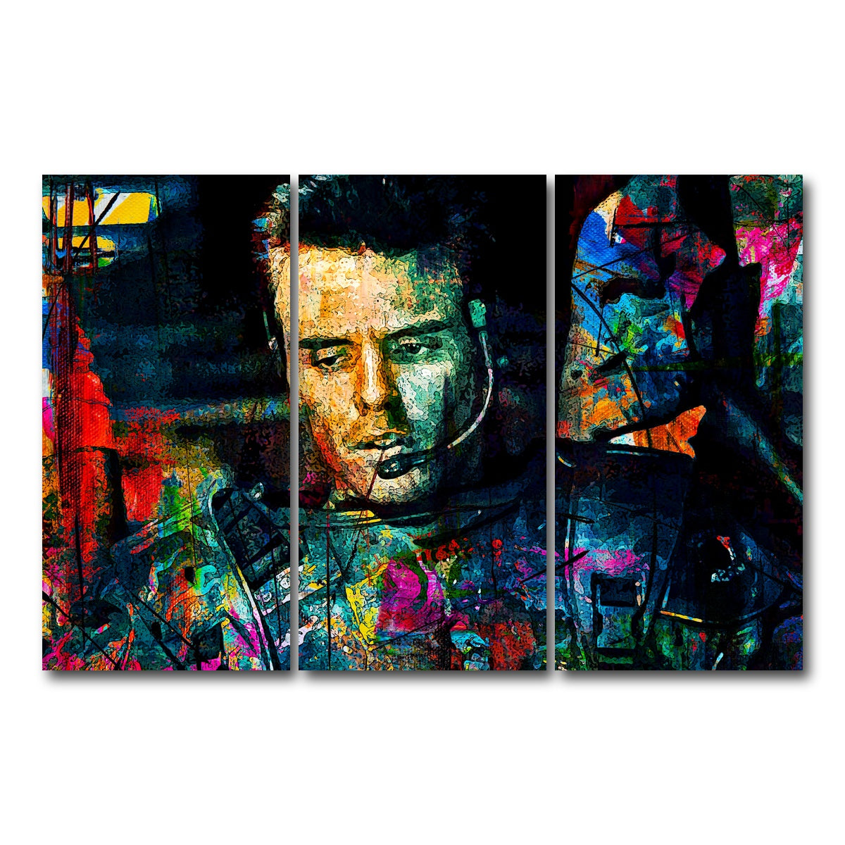 AUTO-MOCKUP WHITE | Cpl. Hicks | 3 Piece | Gallery Wrap Canvas | group=12x24