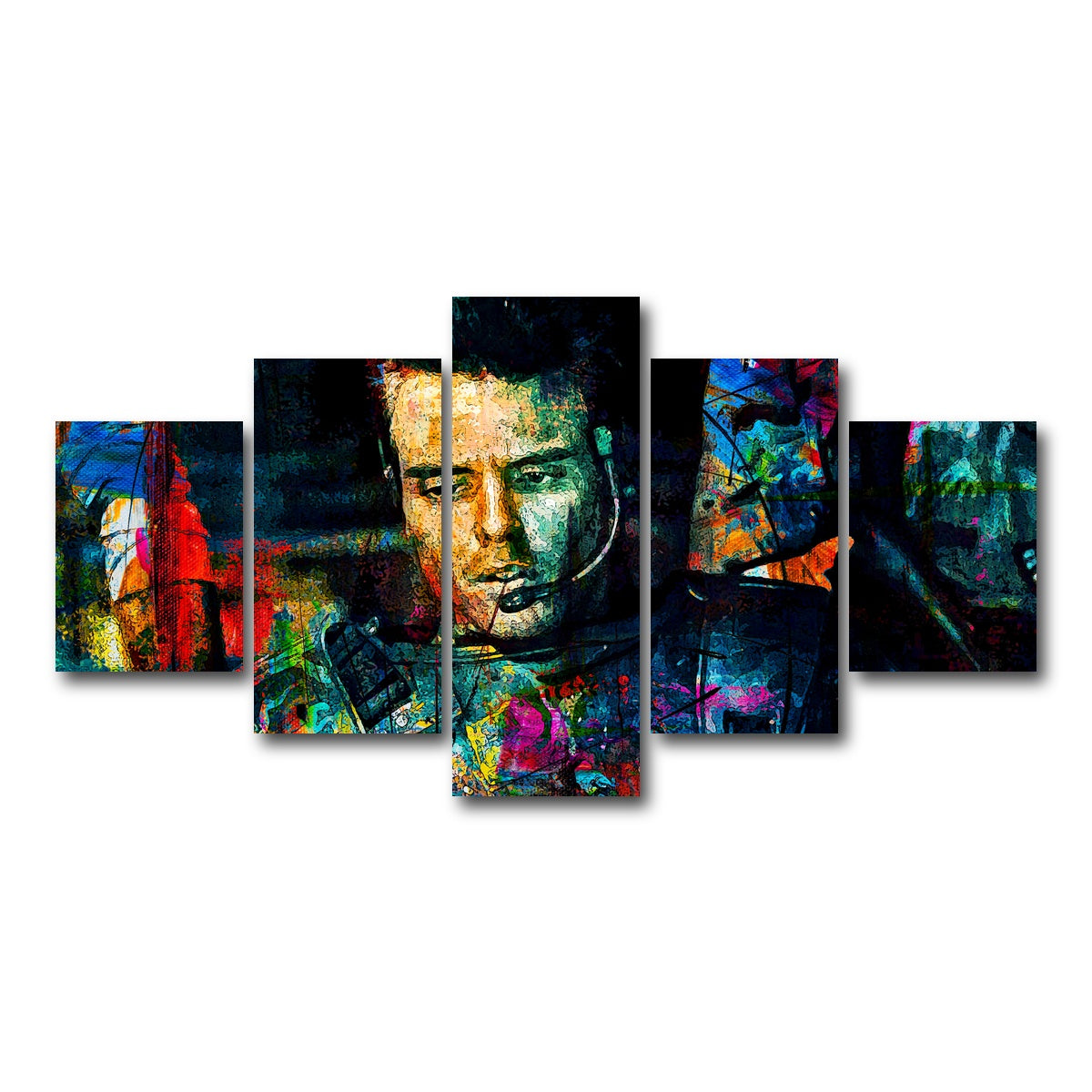 AUTO-MOCKUP WHITE | Cpl. Hicks | 5 Piece | Gallery Wrap Canvas | group=5_short