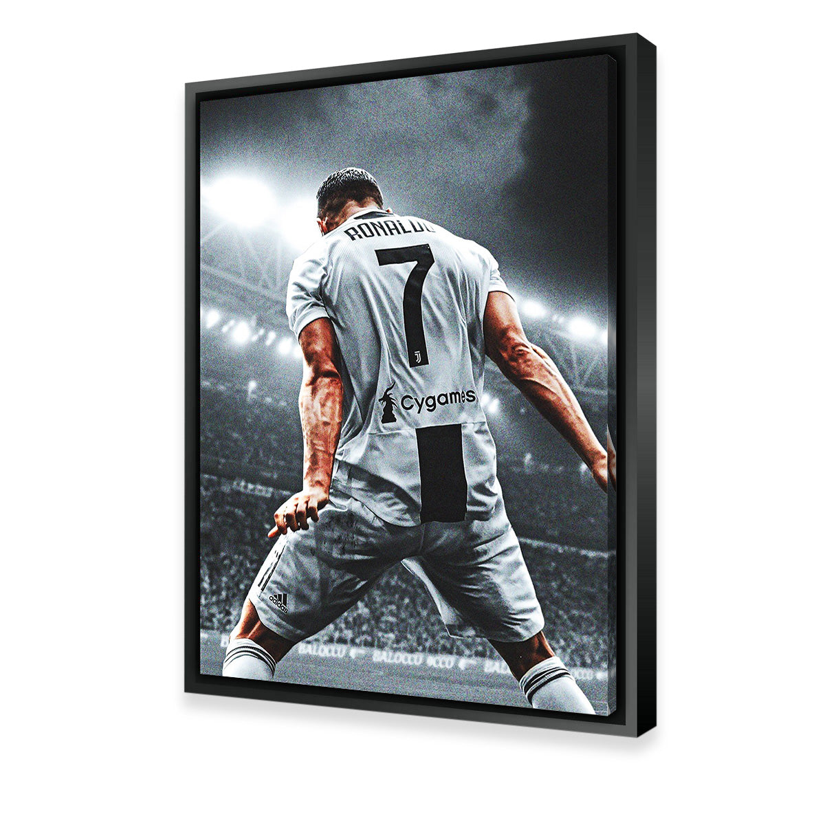Ronaldo Number 7 Wall Art