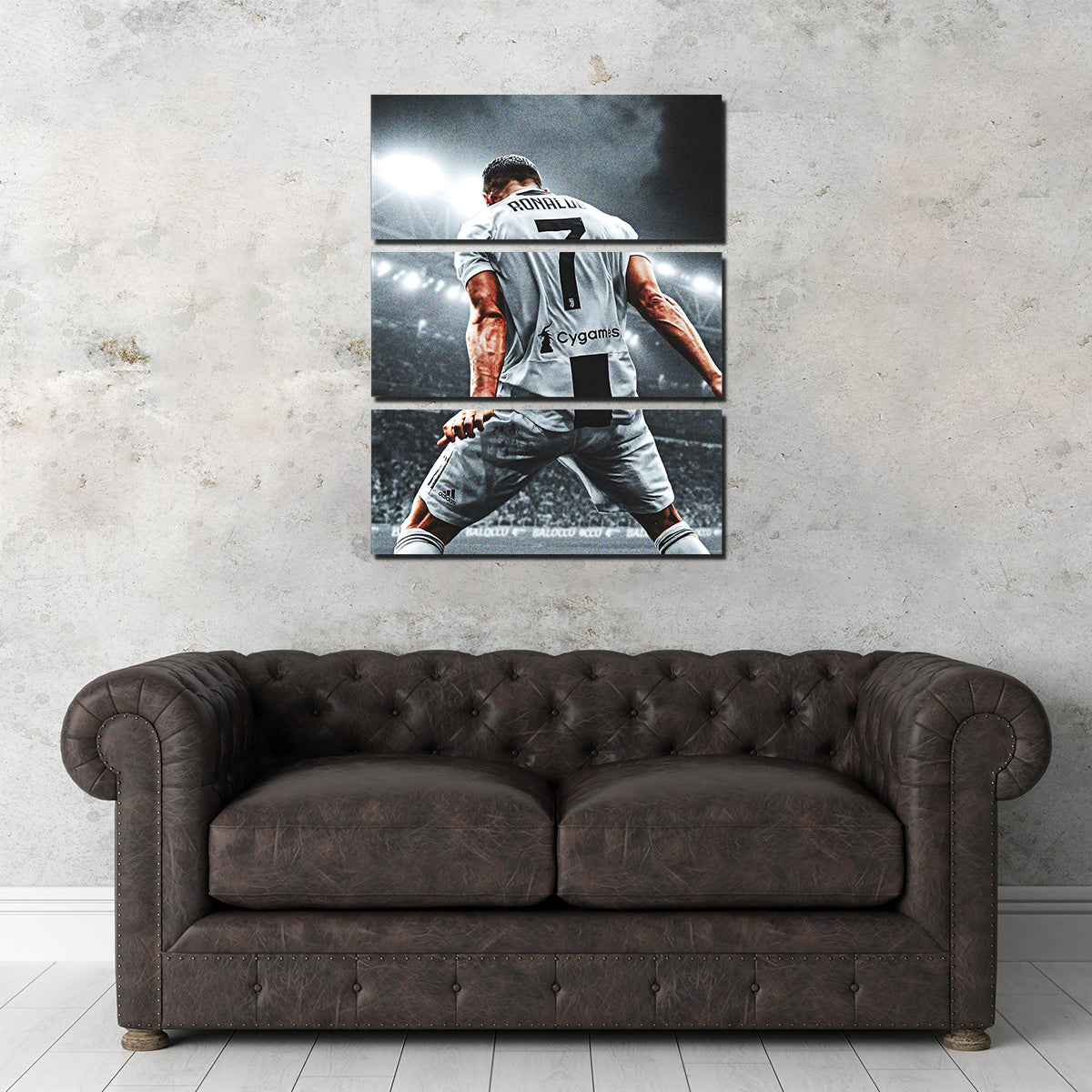 Ronaldo Number 7 Wall Art