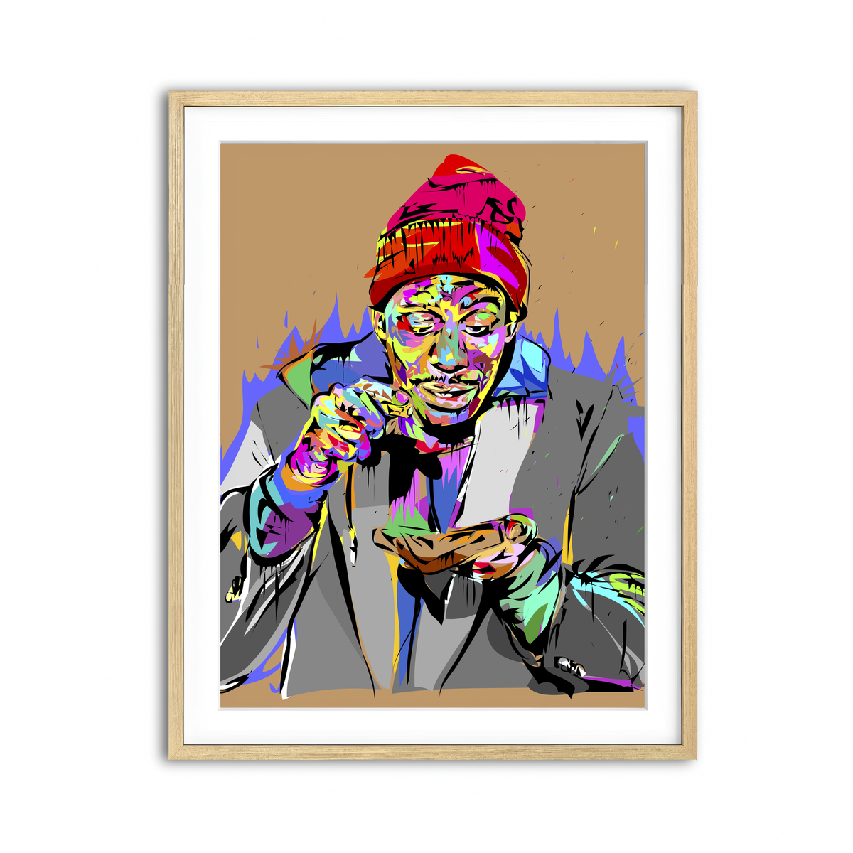 Framed Print 3x4 Natural