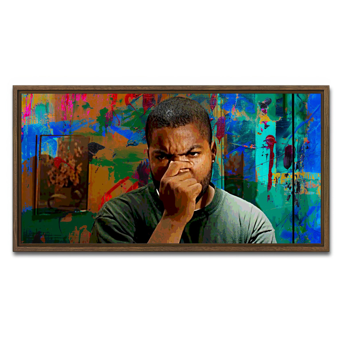 AUTO-MOCKUP WHITE | Craig Friday | 1 Piece | Walnut Framed Canvas | group=2x1