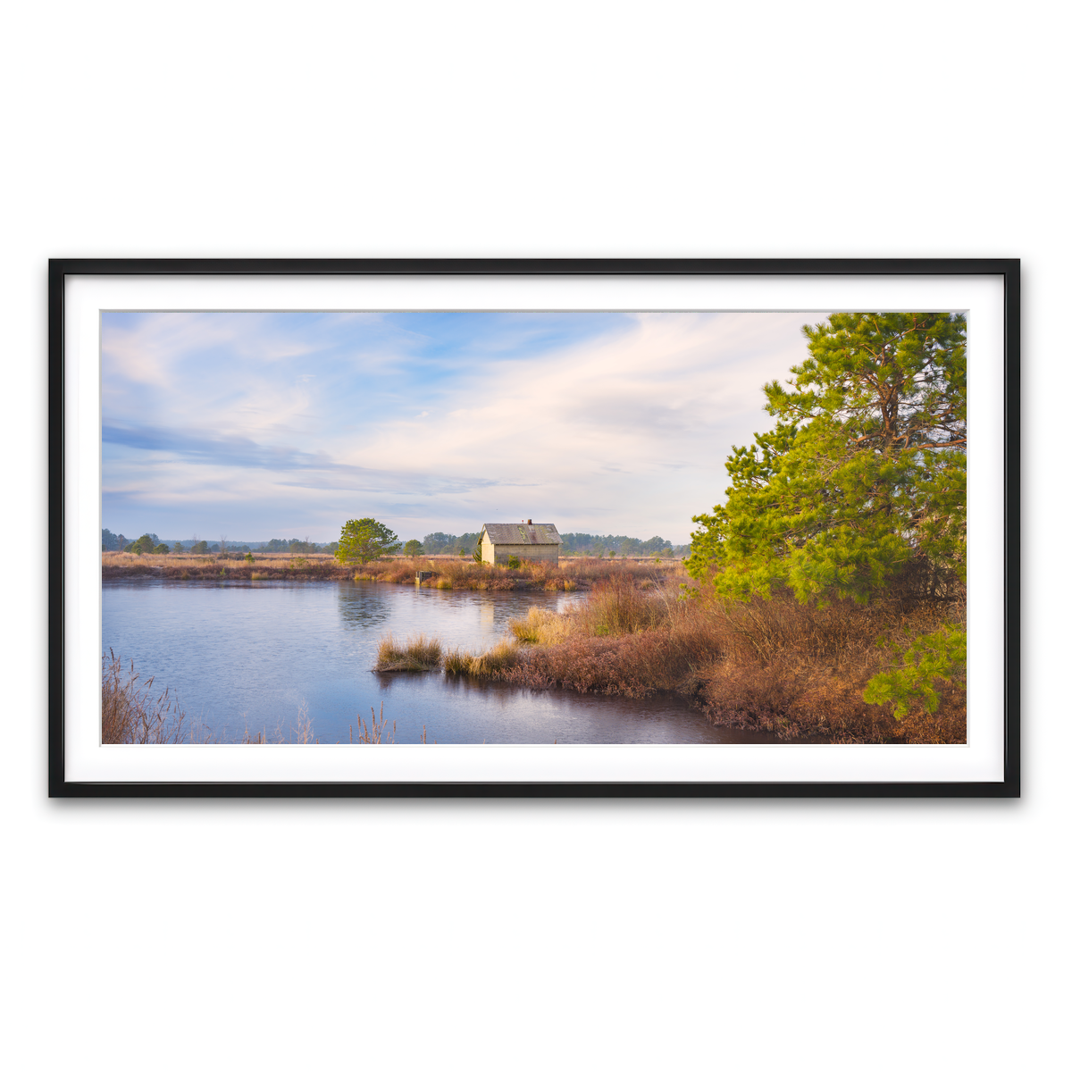 Framed Print 2x1 Black