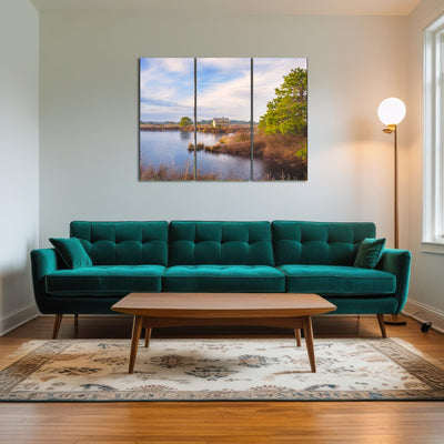 AUTO-MOCKUP ROOM | Cranberry Bog Pumpshack Sunrise