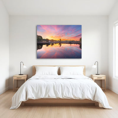 AUTO-MOCKUP ROOM | Cranberry Bog Sunrise Big Skies