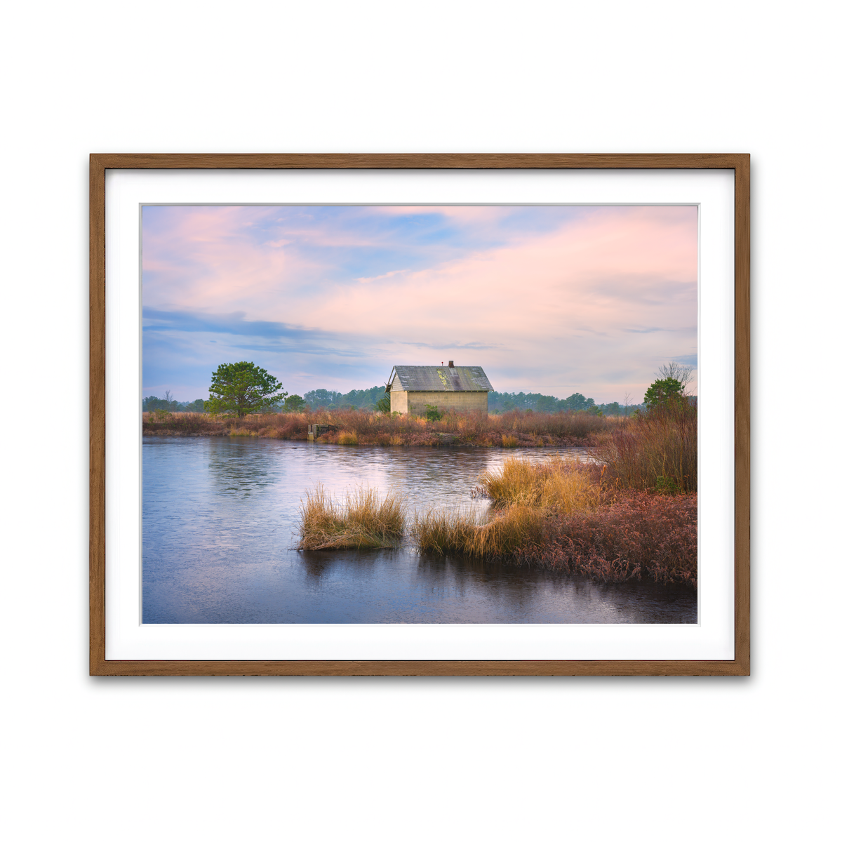 Framed Print 4x3 Walnut