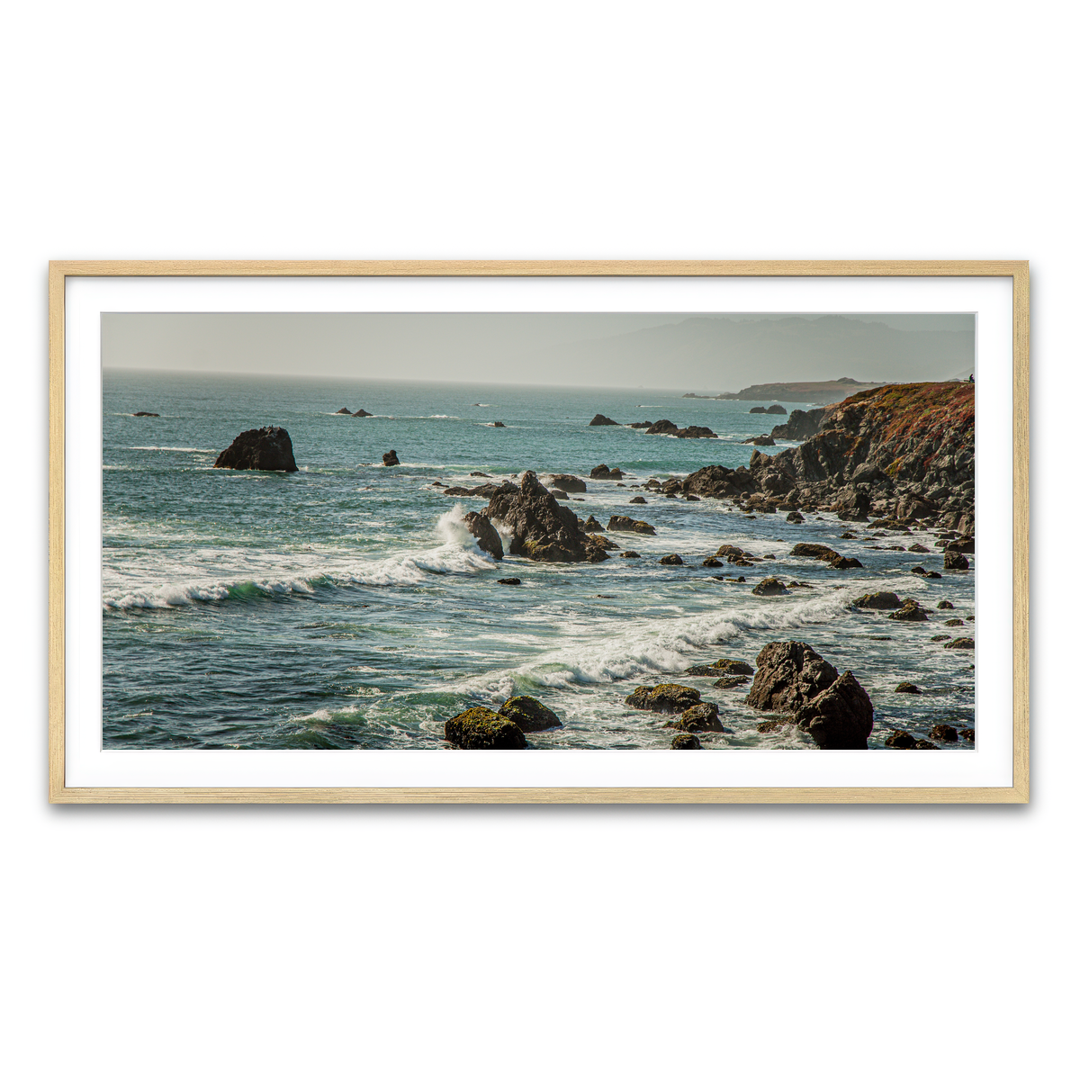 Framed Print 2x1 Natural