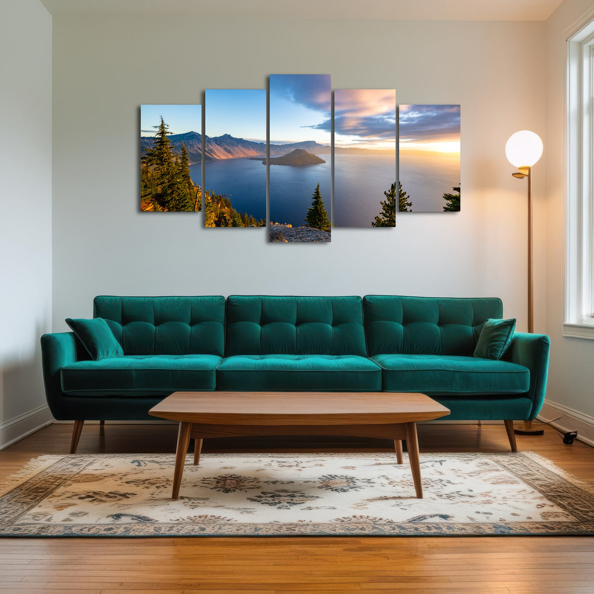 AUTO-MOCKUP ROOM | Crater Lake Sunrise