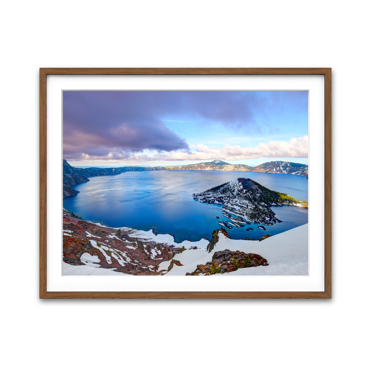 Framed Print 4x3 Walnut