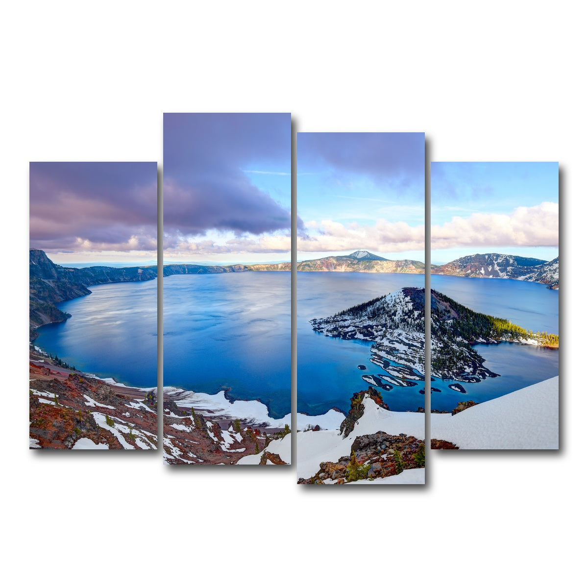 AUTO-MOCKUP WHITE | Crater Lake | 4 Piece | Gallery Wrap Canvas | group=4_normal