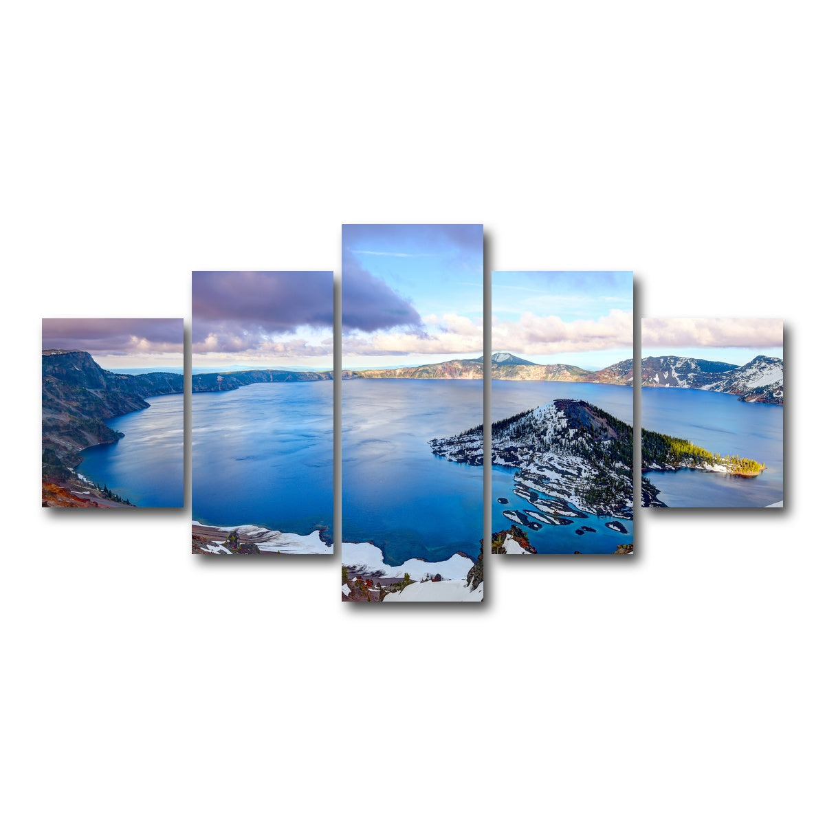 AUTO-MOCKUP WHITE | Crater Lake | 5 Piece | Gallery Wrap Canvas | group=5_short