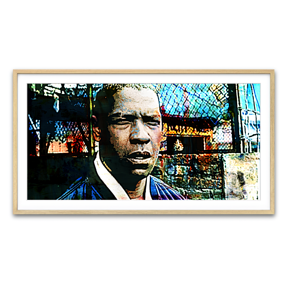 Framed Print 2x1 Natural