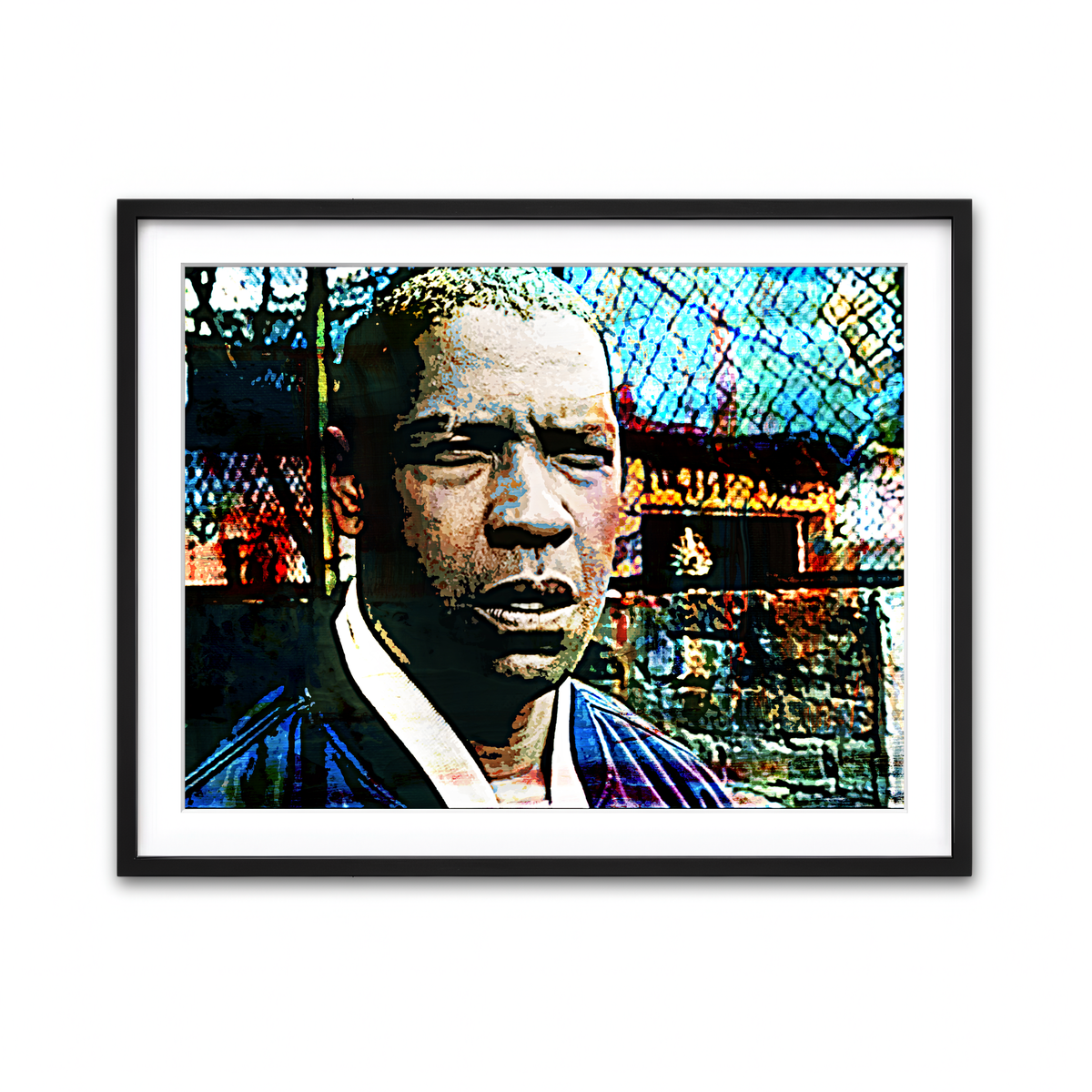 Framed Print 4x3 Black