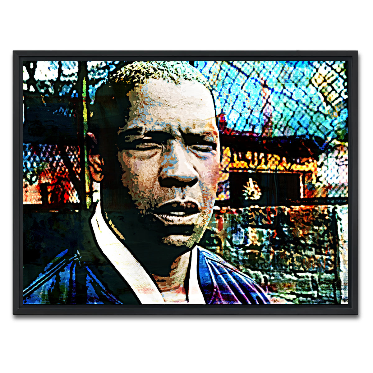 AUTO-MOCKUP WHITE | Creasy | 1 Piece | Black Framed Canvas | group=4x3