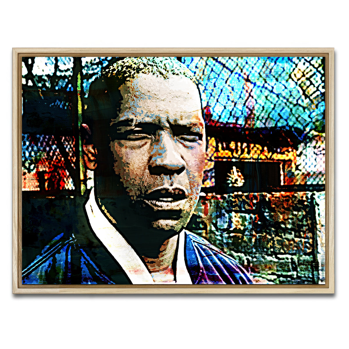 AUTO-MOCKUP WHITE | Creasy | 1 Piece | Natural Framed Canvas | group=4x3