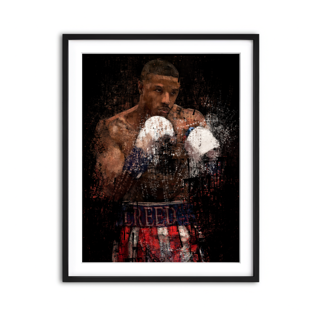 Framed Print 3x4 Black