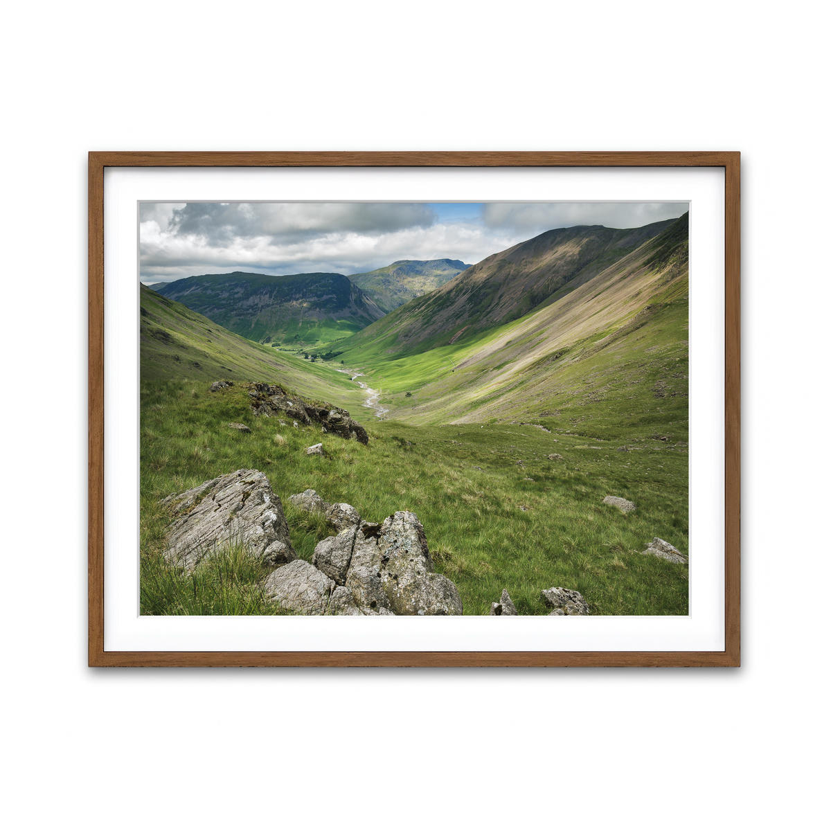 Framed Print 4x3 Walnut