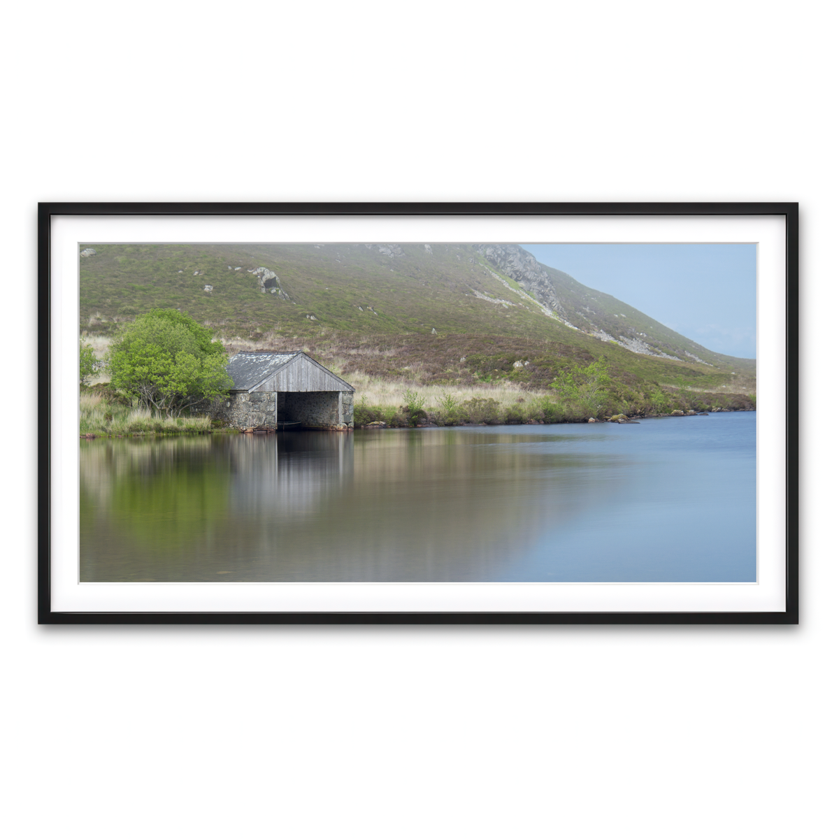 Framed Print 2x1 Black