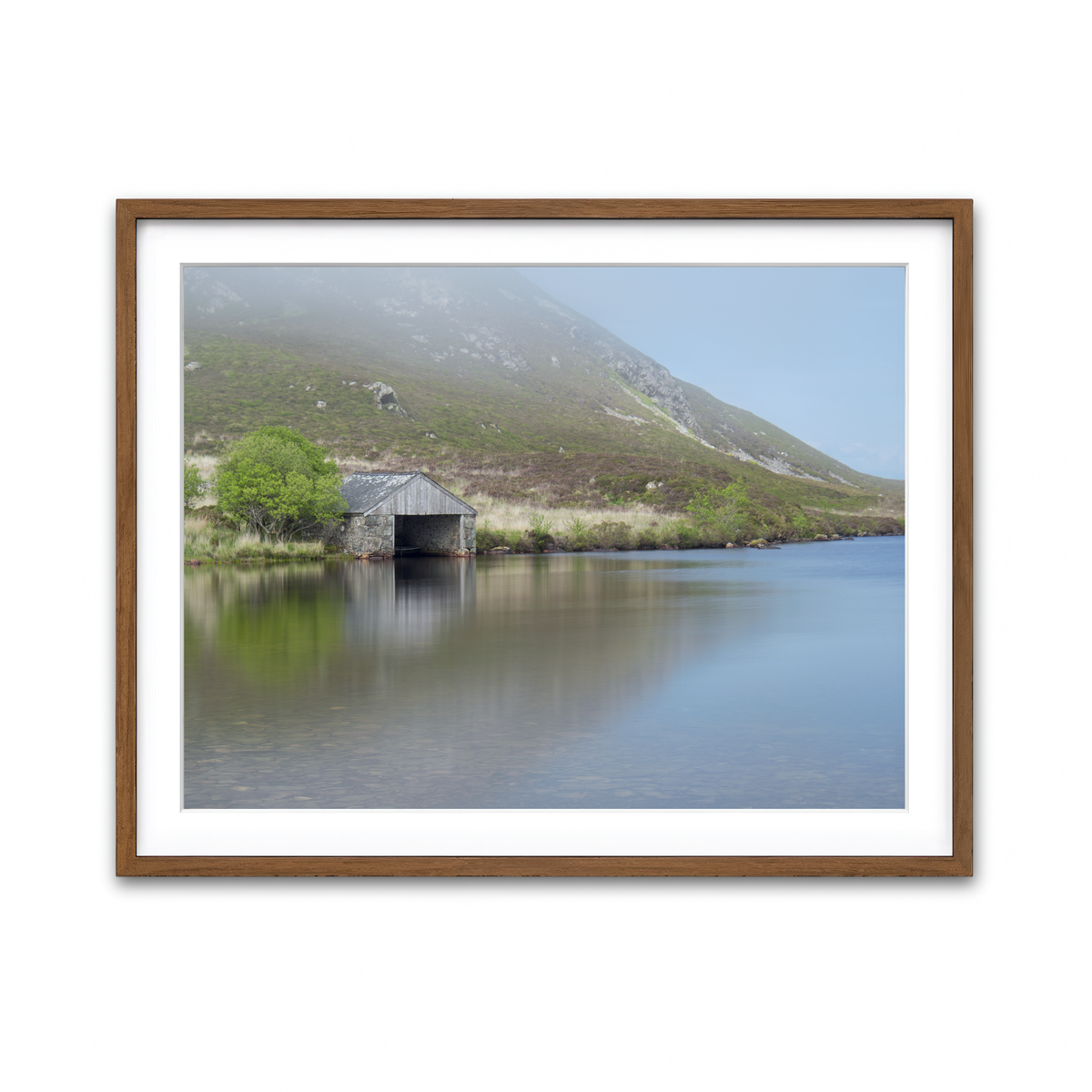 Framed Print 4x3 Walnut