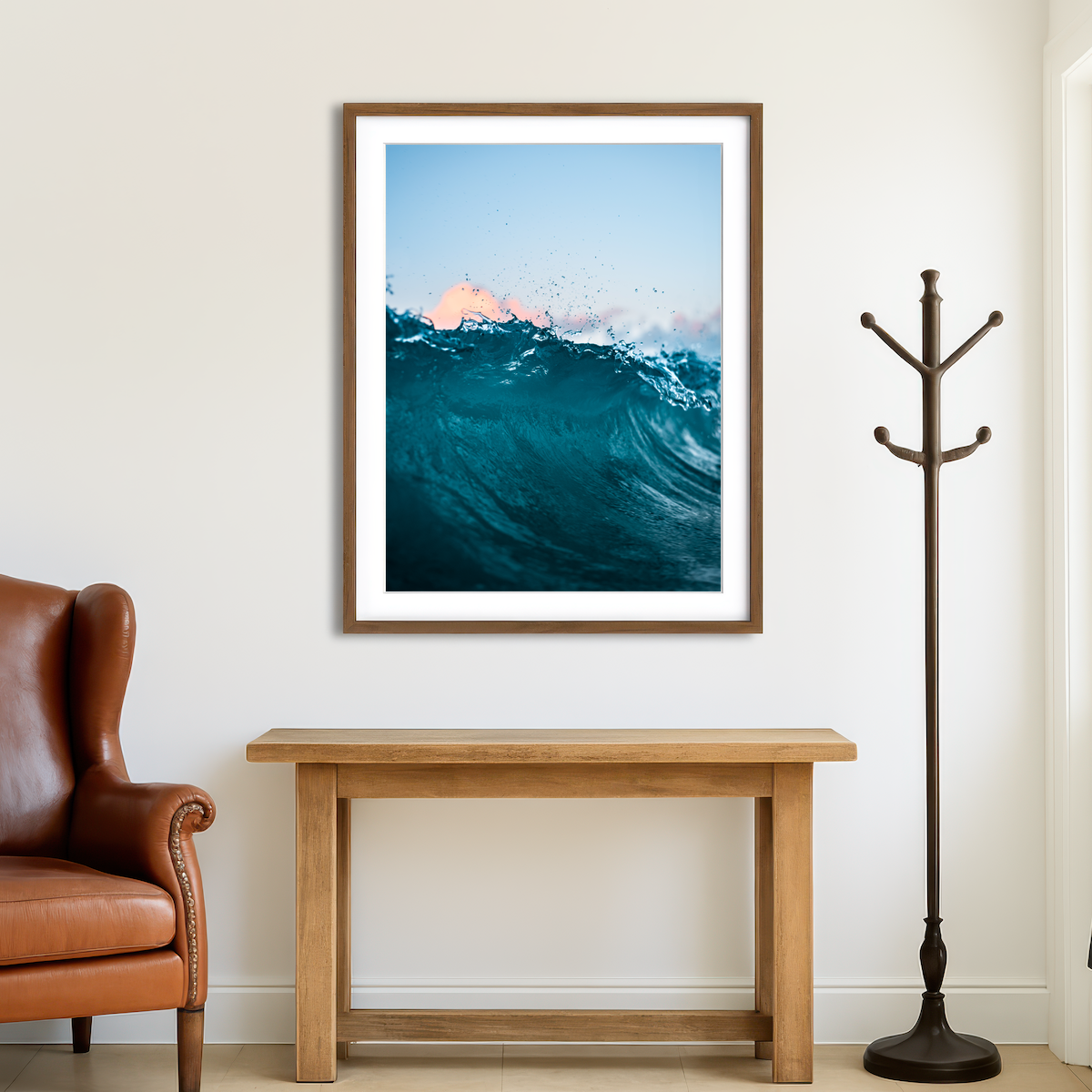 AUTO-MOCKUP ROOM | Crest Wall Art