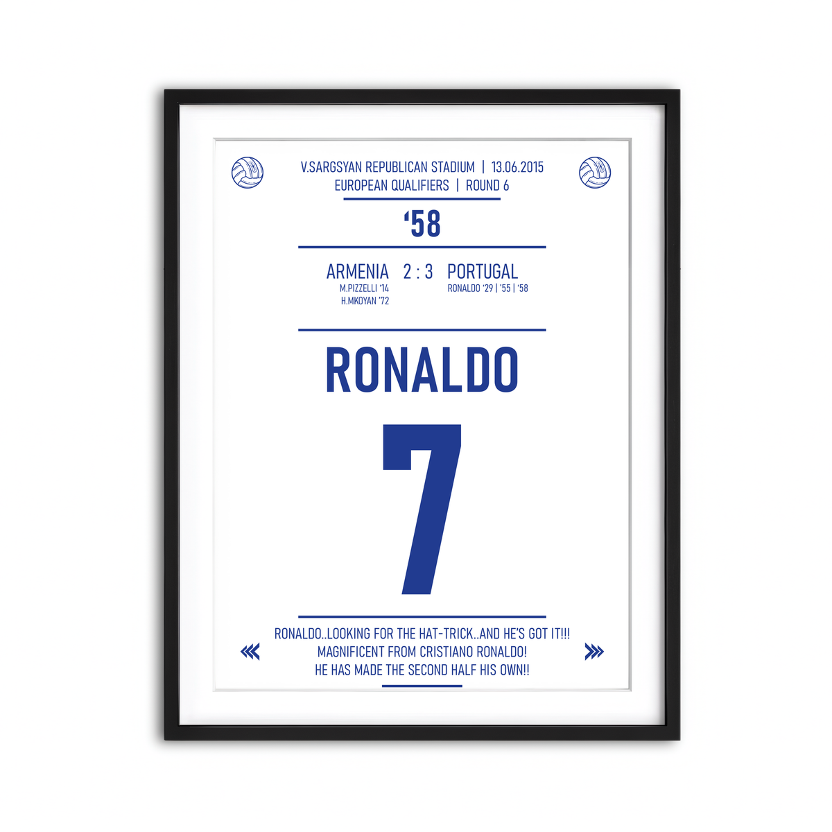 Framed Print 3x4 Black