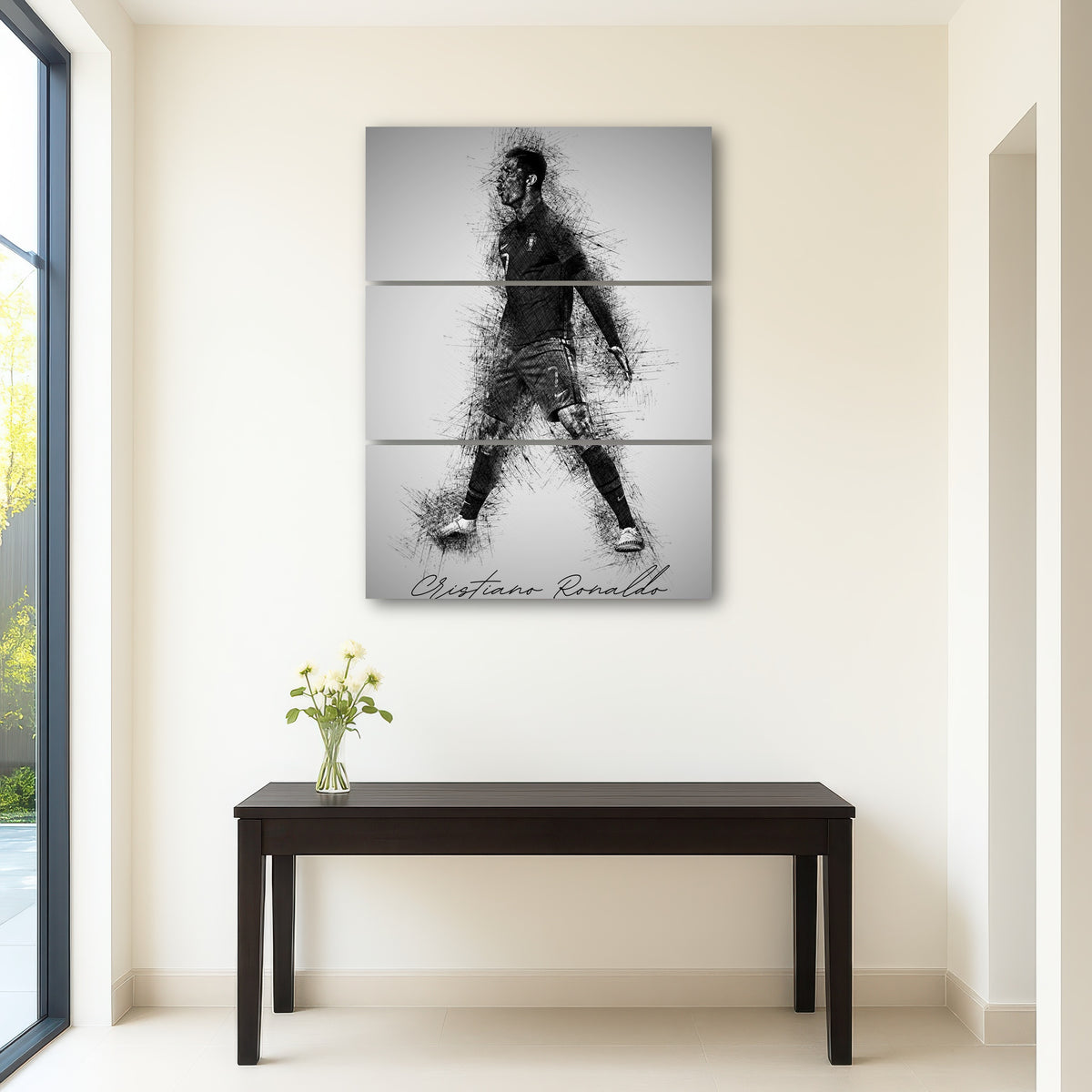 AUTO-MOCKUP ROOM | Cristiano Ronaldo Sketch