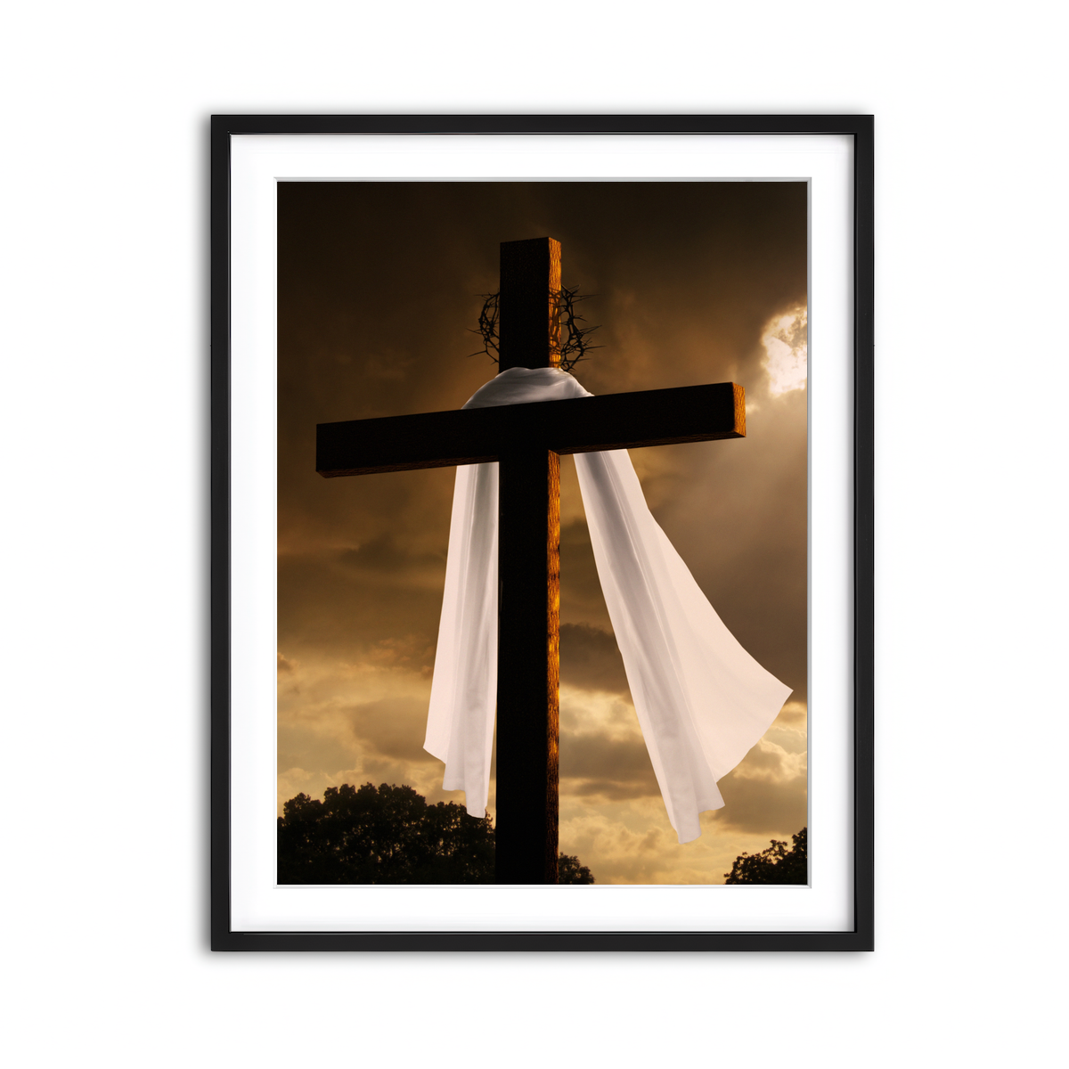 Framed Print 3x4 Black