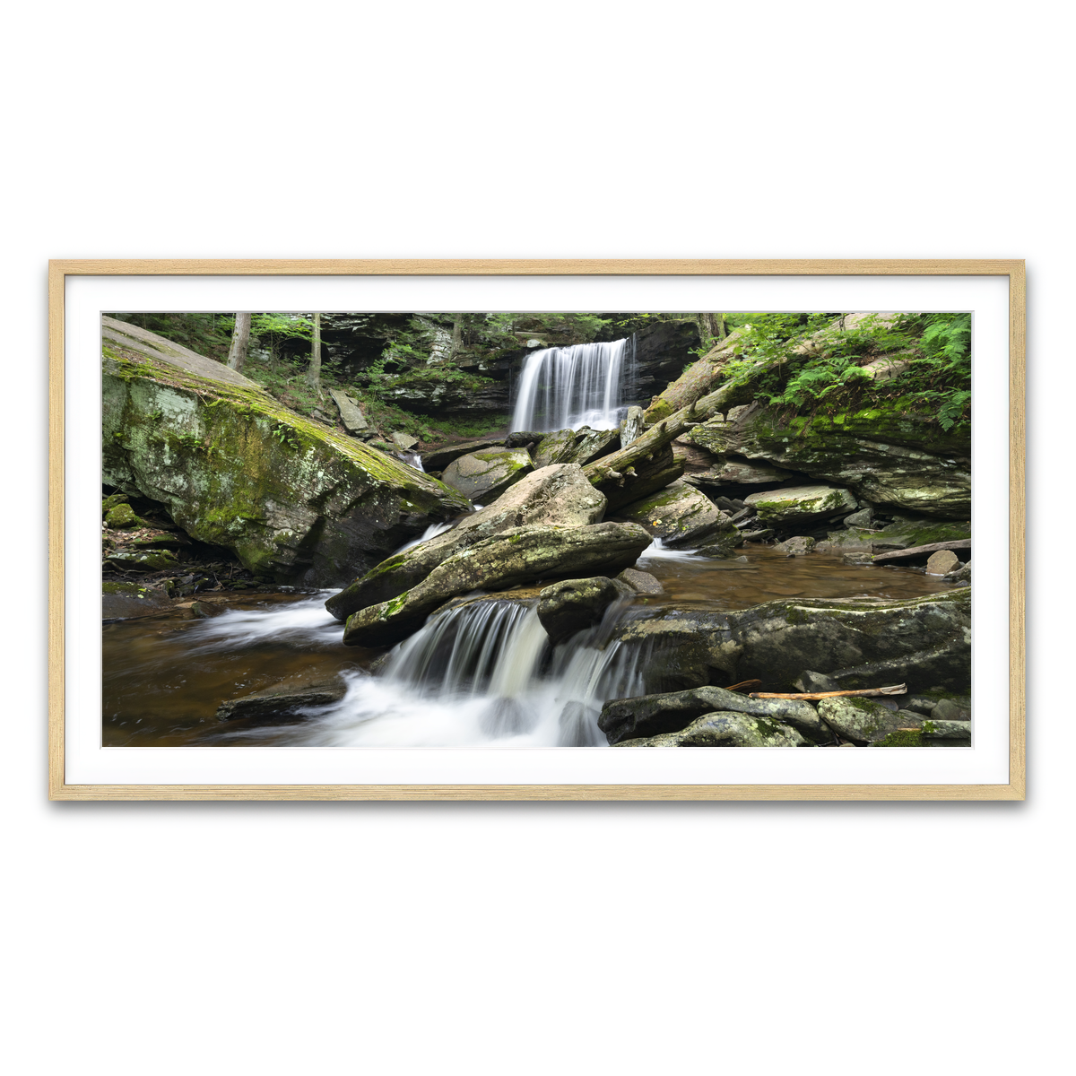 Framed Print 2x1 Natural
