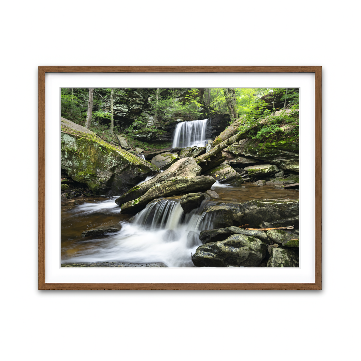 Framed Print 4x3 Walnut