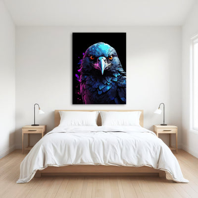AUTO-MOCKUP ROOM | Crow Animal Colorful