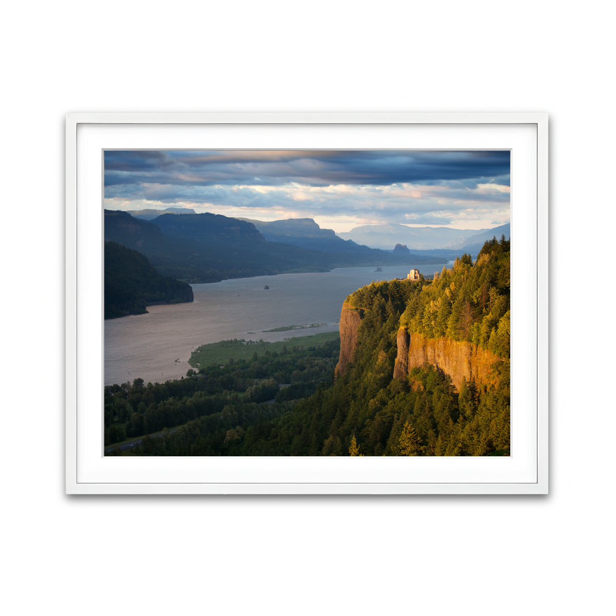 Framed Print 4x3 White