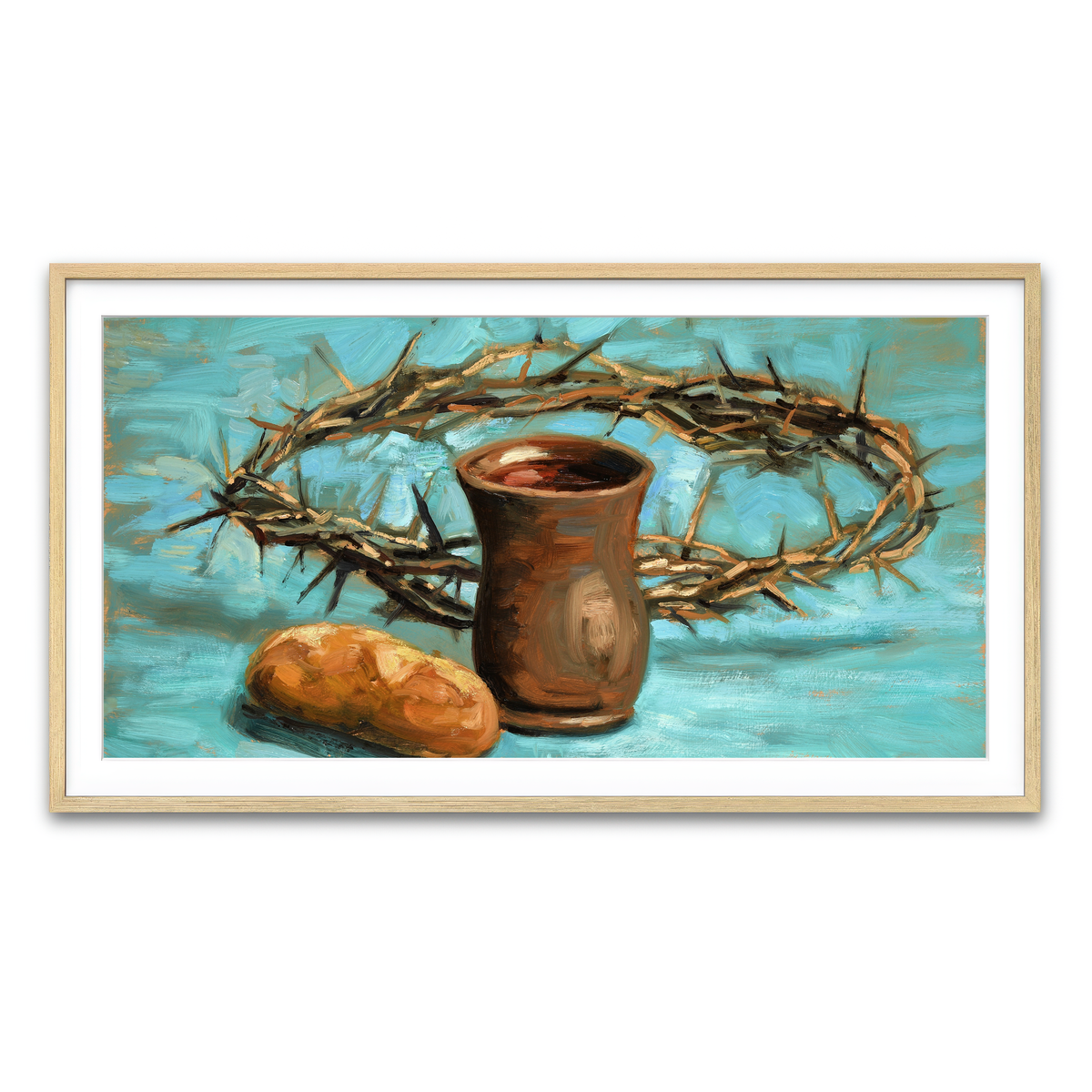 Framed Print 2x1 Natural