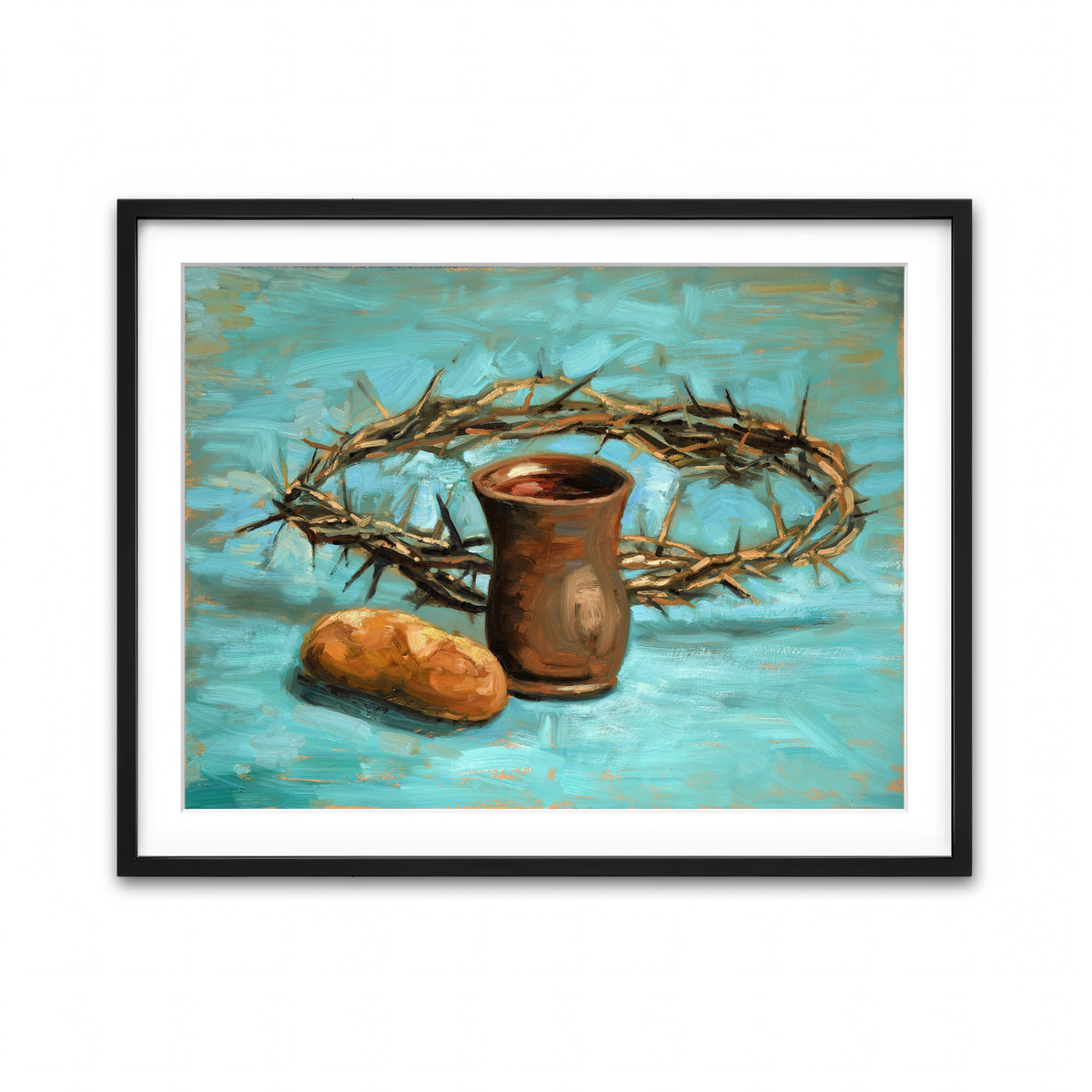 Framed Print 4x3 Black