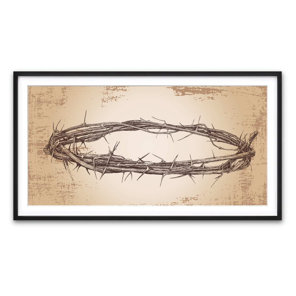 Framed Print 2x1 Black