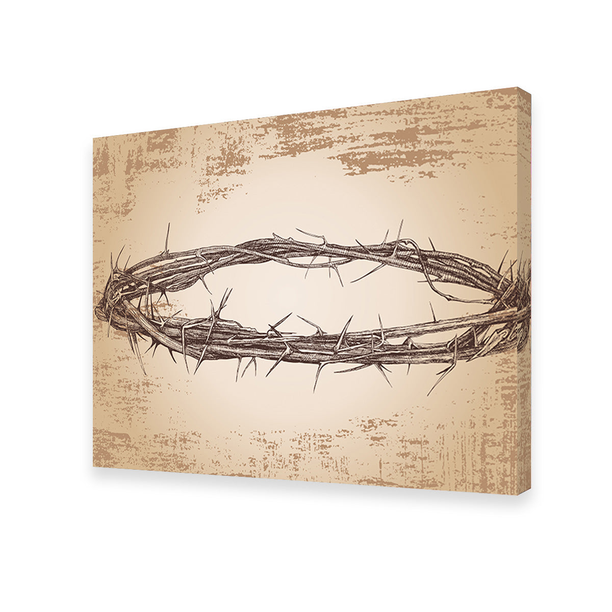 Crown of Thorns Vintage Wall Art
