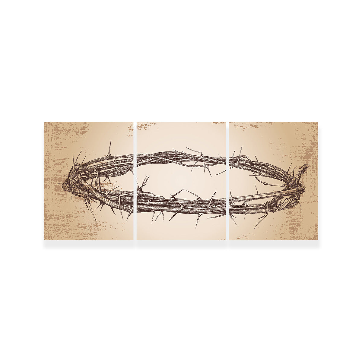 Crown of Thorns Vintage Wall Art
