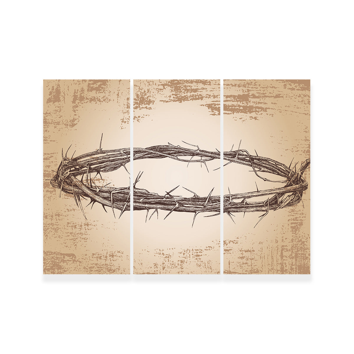 Crown of Thorns Vintage Wall Art