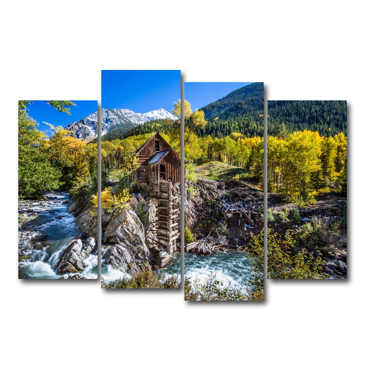 AUTO-MOCKUP WHITE | Crystal Mill | 4 Piece | Gallery Wrap Canvas | group=4_normal