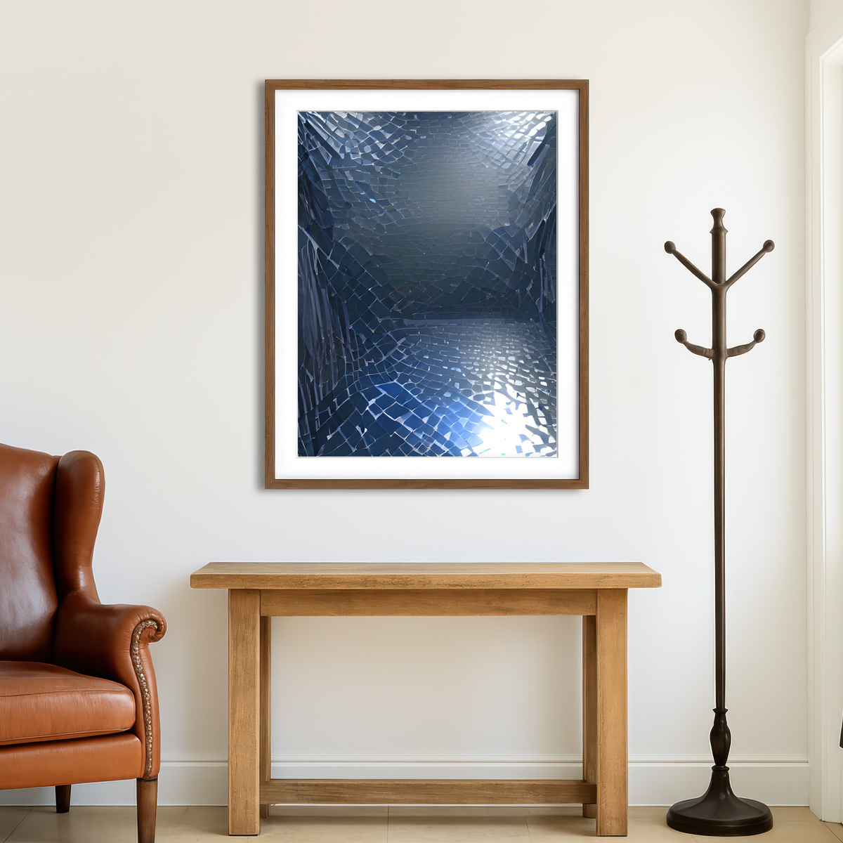 AUTO-MOCKUP ROOM | Crystallized Wall Art