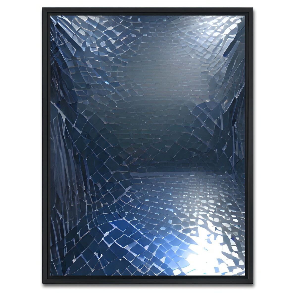 AUTO-MOCKUP WHITE | Crystallized | 1 Piece | Black Framed Canvas | group=3x4