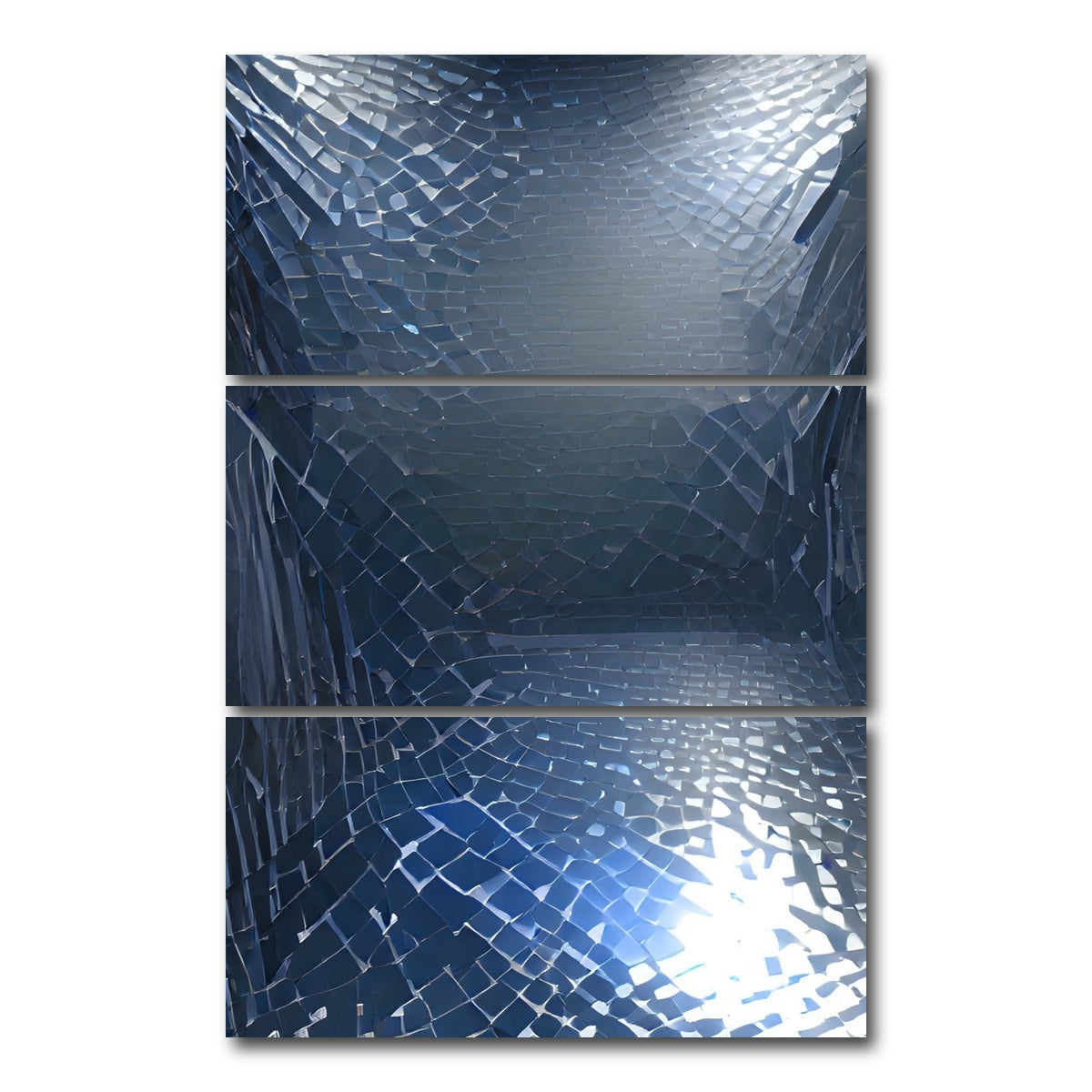 AUTO-MOCKUP WHITE | Crystallized | 3 Piece | Gallery Wrap Canvas | group=12x24_stacked