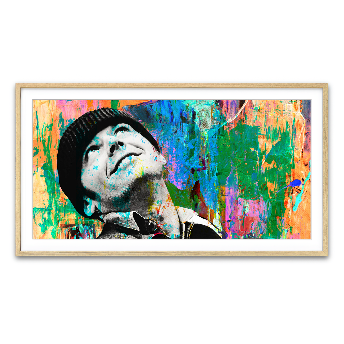 Framed Print 2x1 Natural