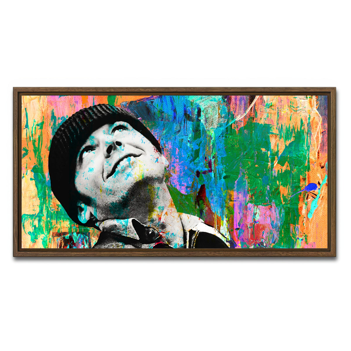 AUTO-MOCKUP WHITE | Cuckoo's Nest | 1 Piece | Walnut Framed Canvas | group=2x1