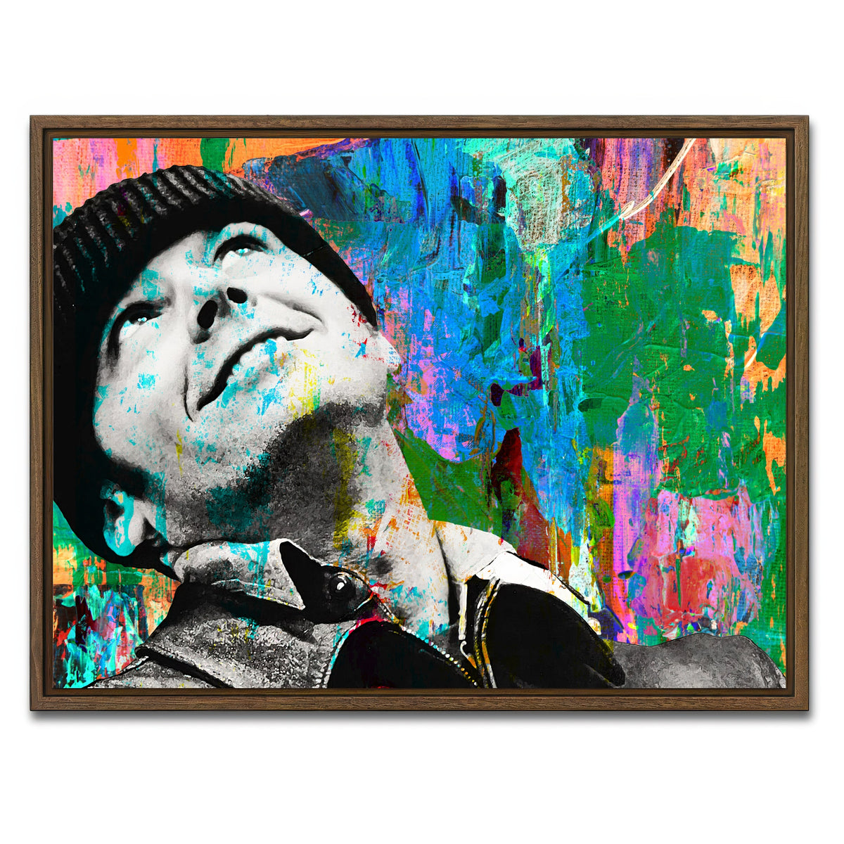 AUTO-MOCKUP WHITE | Cuckoo's Nest | 1 Piece | Walnut Framed Canvas | group=4x3